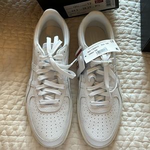 Onitsuka Tiger White Leather GSM white/white - new in box with tags never worn